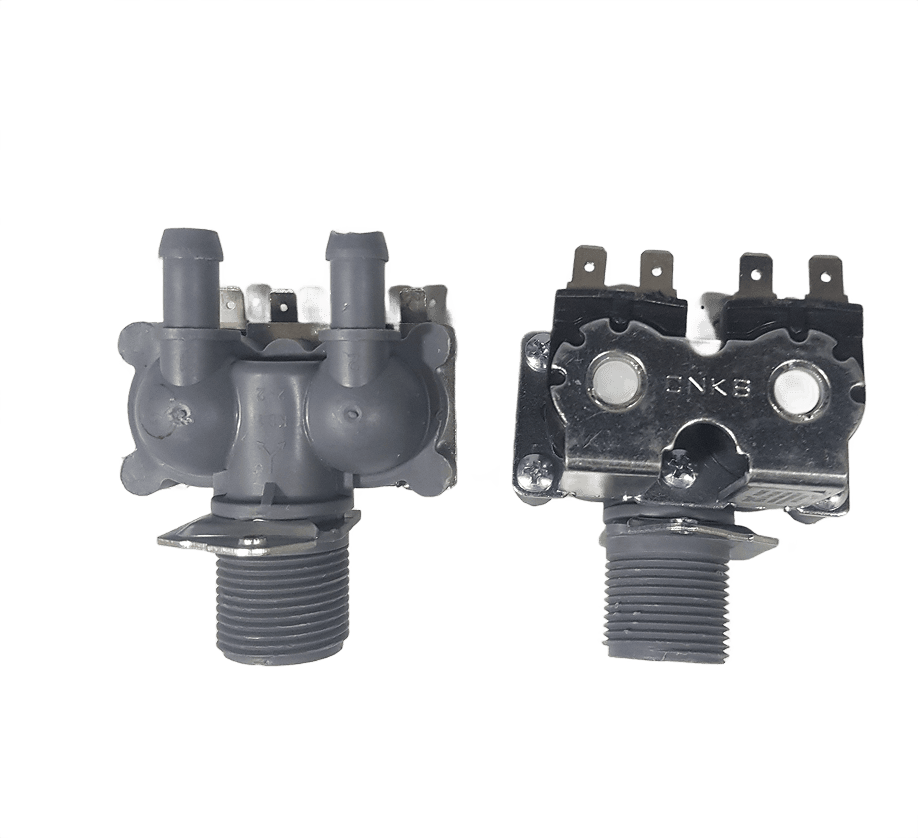 FID VALVE S/S 2 WAY GREY