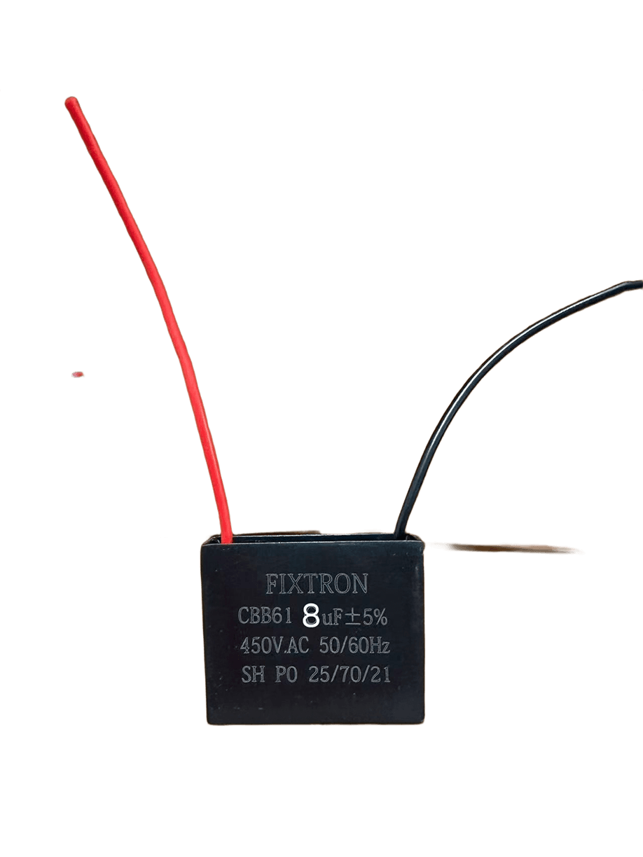 BOX CAPACITOR 8 MFD
