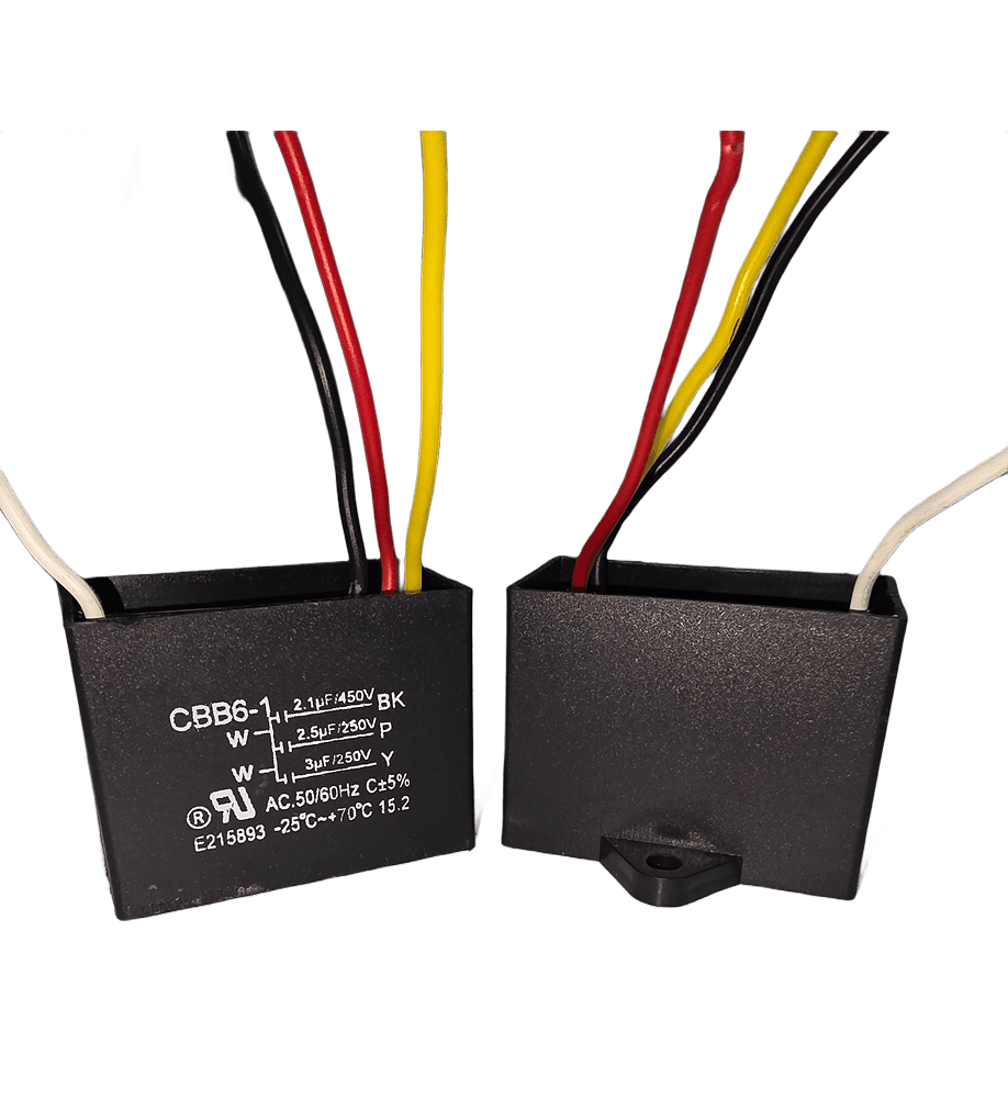 CAPACITOR 4 WIRE 2.1,2.5/3MFD