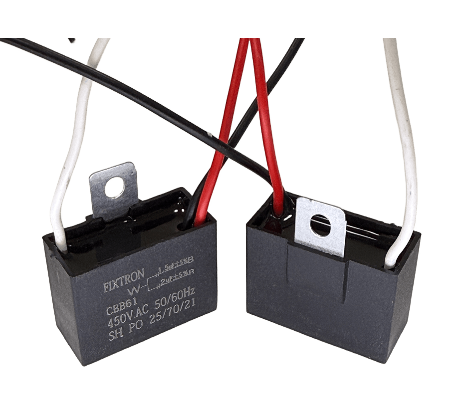 CAPACITOR 3 WIRE 1.5/2MFD
