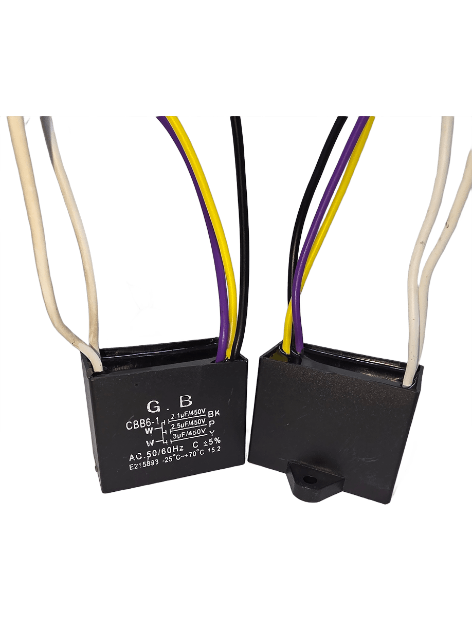 CAPACITOR 5 WIRE 2.1+2.5+3 MFD