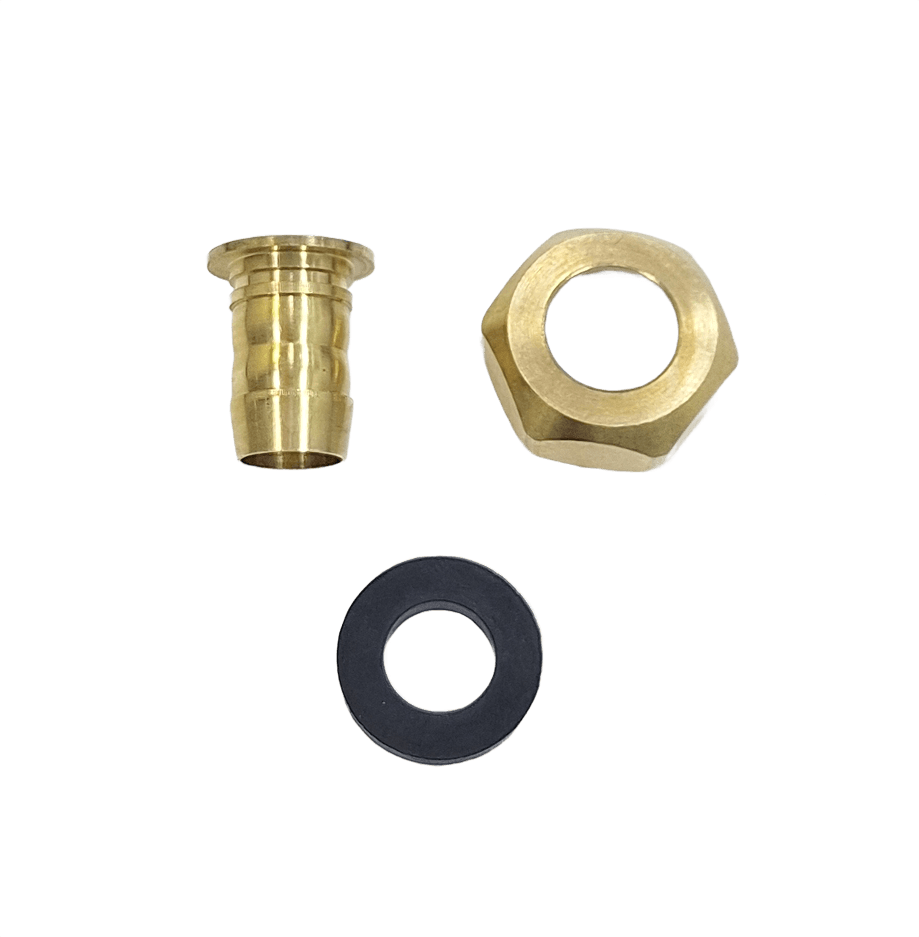 GAS GEYSER VALVE NOZZEL + NUT