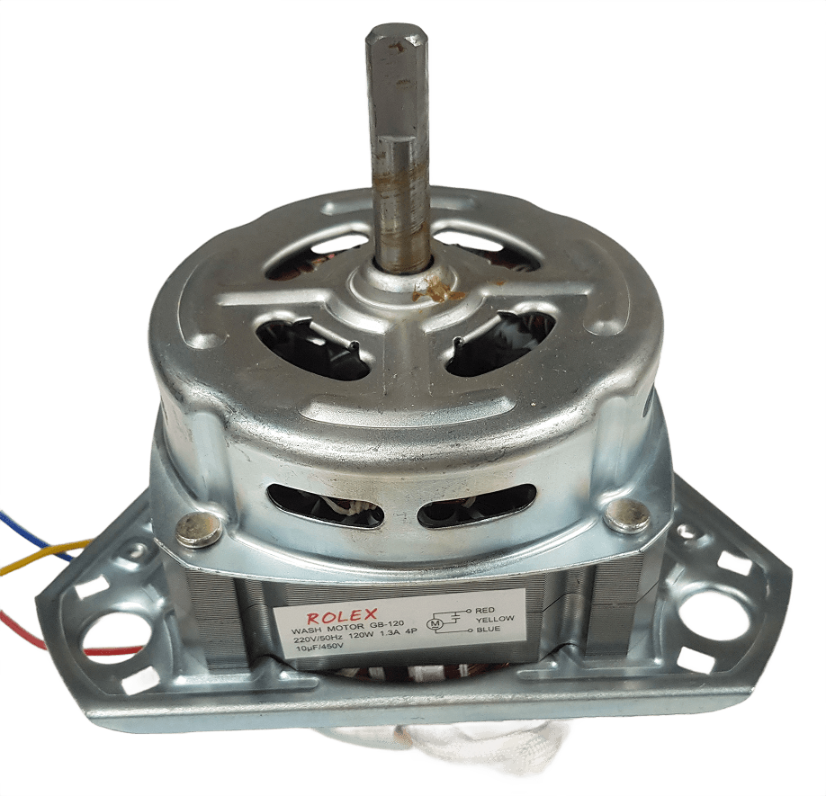 120W WASH MOTOR 12MM ALU