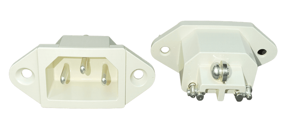 SOCKET WHITE MS PIN