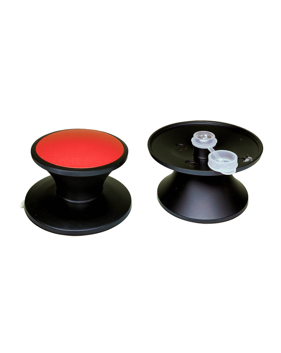 R/C KNOB TOP+SCREW BLACK